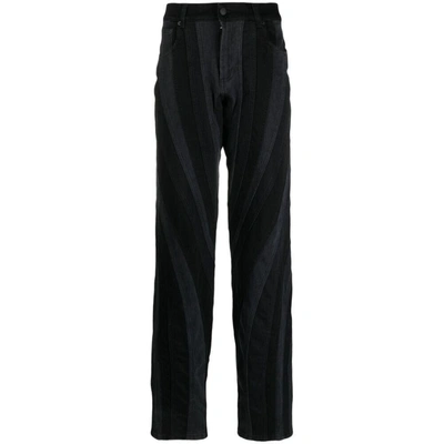 Shop Mugler Pants In Black
