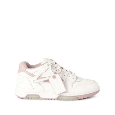 Shop Off-white Sneakers In White/pink