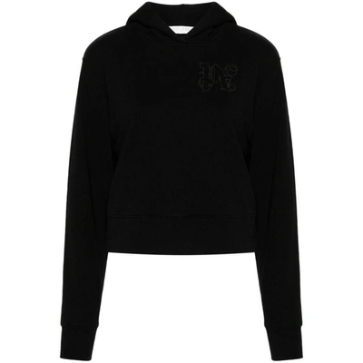 Shop Palm Angels Sweatshirts In Black