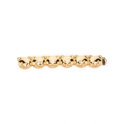 Shop Moschino Jewellery In Gold