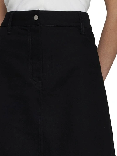 Shop Studio Nicholson Skirts In Black