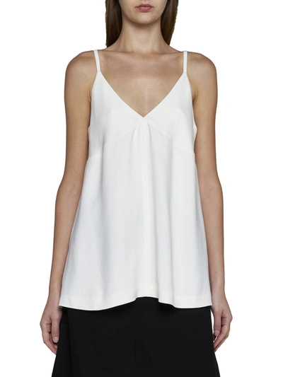 Shop Studio Nicholson Top In Parchment