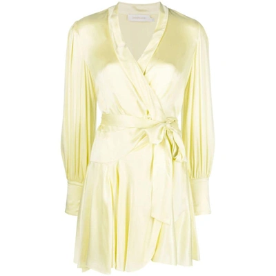 Shop Zimmermann Dresses In Yellow