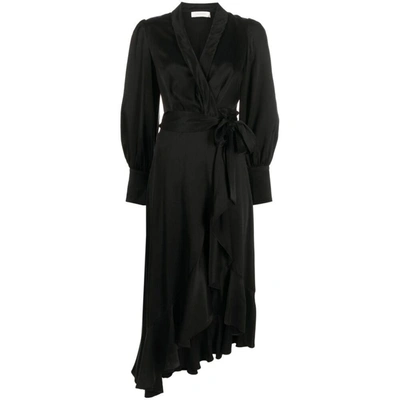 Shop Zimmermann Dresses In Black