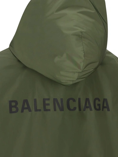 Shop Balenciaga Jackets In Kaki