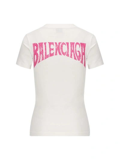 Shop Balenciaga T-shirt And Polo In White