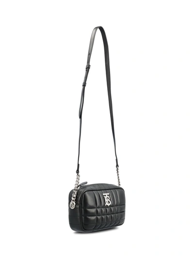 Shop Burberry Handbags In Black