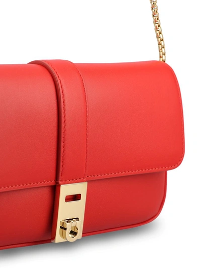 Shop Ferragamo Salvatore  Handbags In Red