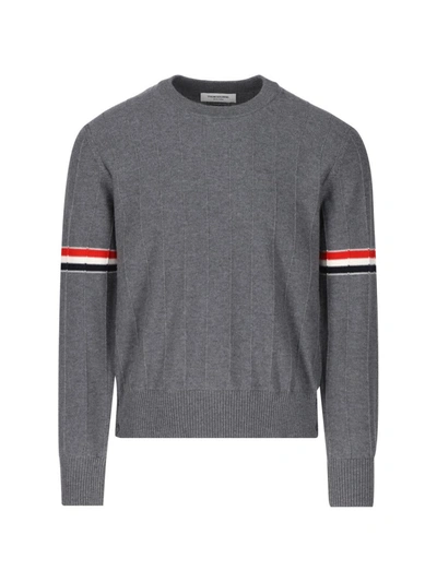 Shop Thom Browne Shirts In Gray