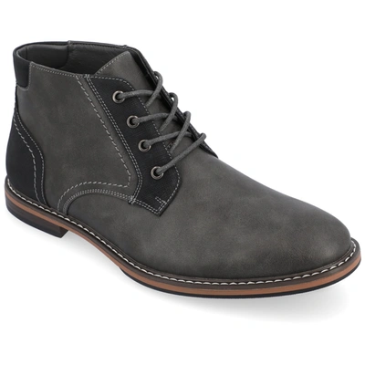 Vance Co. Franco Plain Toe Chukka Boot In Pink