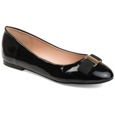 Journee Collection Womens Kim Ballet Flats In Black