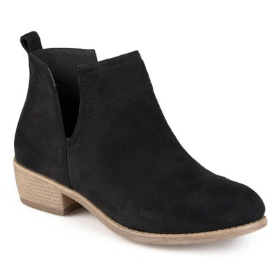 Shop Journee Collection Collection Women's Wide Width Rimi Bootie In Black