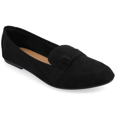 Shop Journee Collection Collection Women's Wide Width Marci Flat In Black