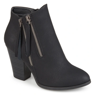Shop Journee Collection Collection Women's Wide Width Vally Bootie In Black