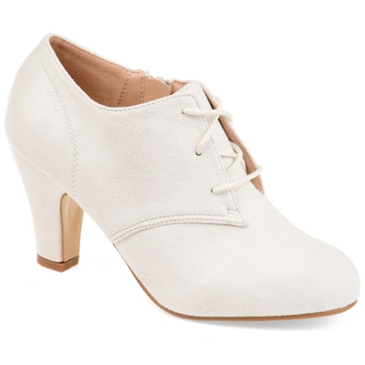 Shop Journee Collection Collection Women's Wide Width Leona Bootie In White