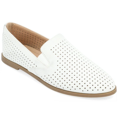 Shop Journee Collection Collection Women's Tru Comfort Foam Lucie Flat In White