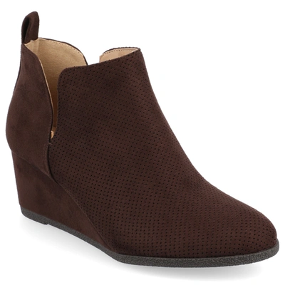 Shop Journee Collection Collection Women's Mylee Bootie In Brown