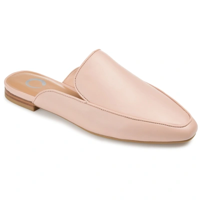 Journee Collection Women's Wide Width Akza Mule In Gold
