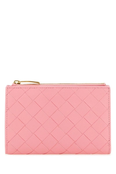 Shop Bottega Veneta Wallets In Pink