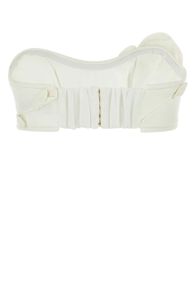 Shop Zimmermann Shirts In Ivory