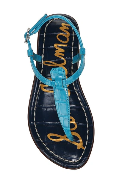 Shop Sam Edelman Gigi Sandal In Milos Blue