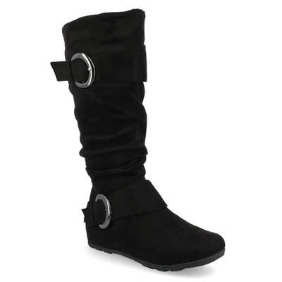 Journee Collection Collection Women's Jester-01 Boot In Black