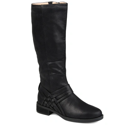 Shop Journee Collection Collection Women's Extra Wide Calf Meg Boot In Black