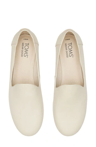 Shop Toms Darcy Leather Flat In Natural