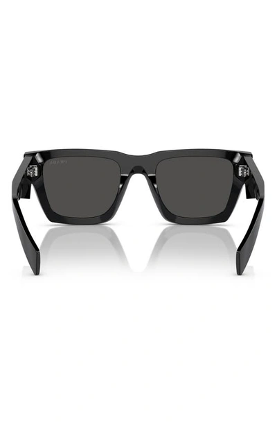 Shop Prada 50mm Pillow Sunglasses In Black