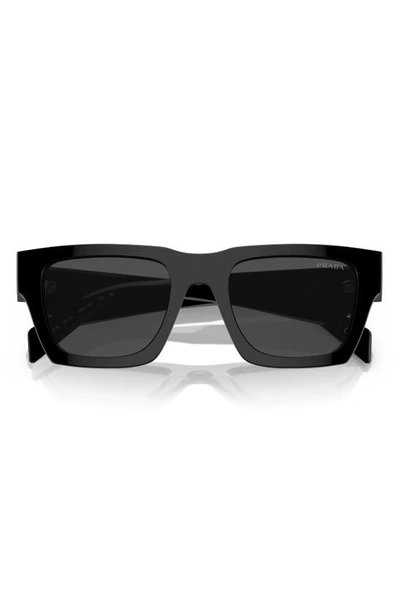 Shop Prada 50mm Pillow Sunglasses In Black