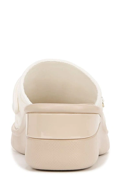 Bzees Smile Ii Wedge Slide Sandal In White