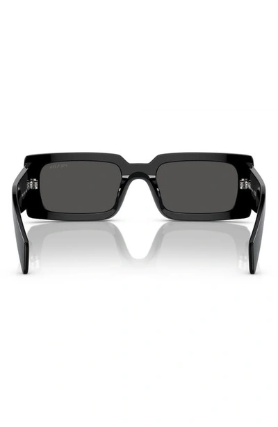 Shop Prada 52mm Pillow Sunglasses In Black