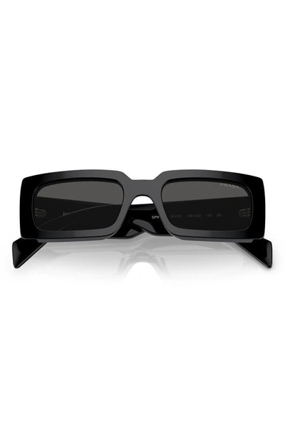 Shop Prada 52mm Pillow Sunglasses In Black