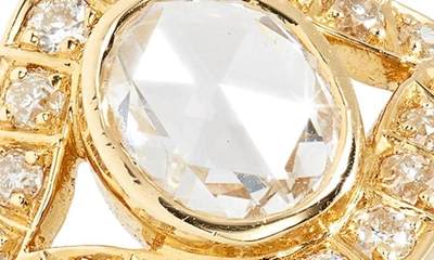 Sethi Couture Chandra Diamond Ring In Gold