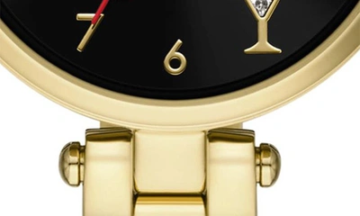 Shop Kate Spade Holland Bracelet Watch, 28mm In Black/ Gold