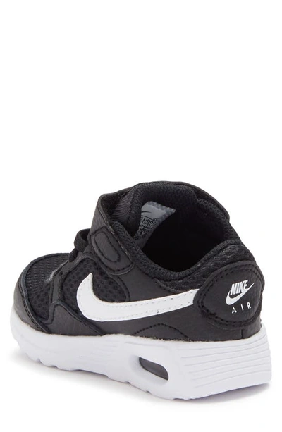 Shop Nike Kids' Air Max Sc Sneaker In Black/ White