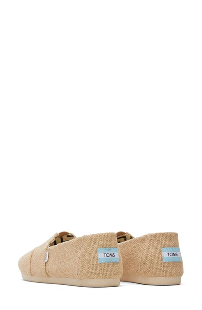 Shop Toms Classic Alpargata Slip-on In Natural