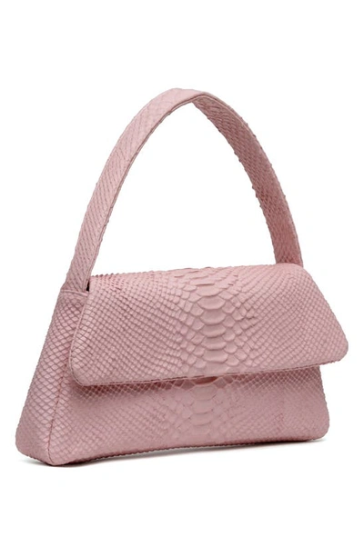 Shop Liselle Kiss Elliot Leather Top Handle Bag In Pink