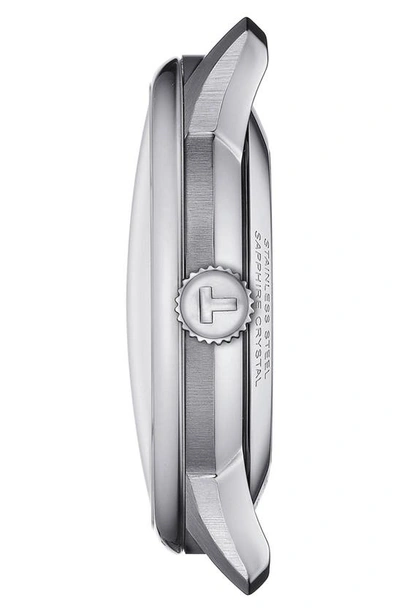 Shop Tissot Chemin Des Tourelles Powermatic 80 Bracelet Watch, 39mm In Silver