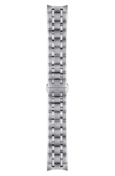 Shop Tissot Chemin Des Tourelles Powermatic 80 Bracelet Watch, 39mm In Silver