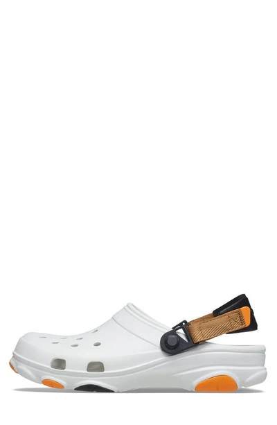 Crocs Classic Clog Beach Unisex White Sandals In White/ Multi