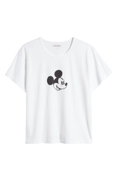 Shop Connor Mcknight X Disney Mickey Mouse Cotton Graphic T-shirt In White