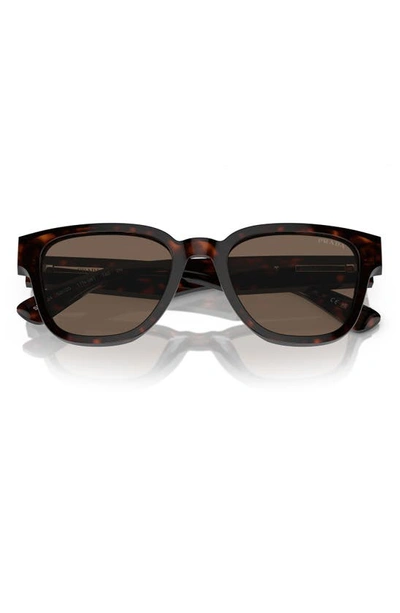 Shop Prada 52mm Pillow Sunglasses In Havana