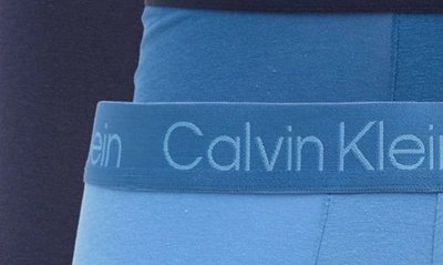 Calvin Klein Assorted 3-pack Boxer Briefs In Blue