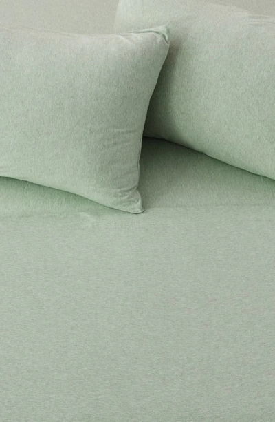 Woven & Weft Jersey Knit Sheet Set In Green