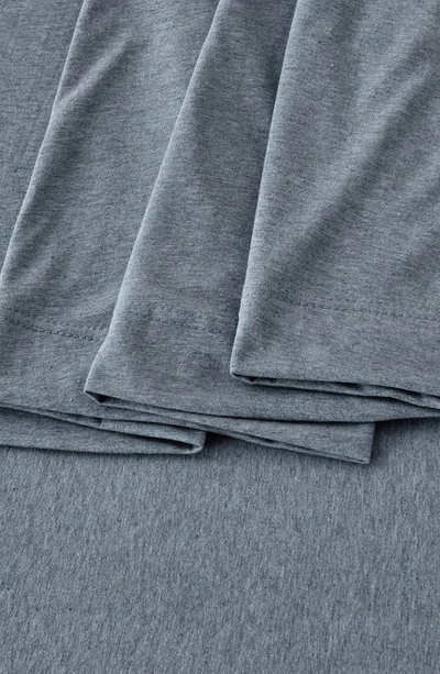 Shop Woven & Weft Jersey Knit Sheet Set In Sky Blue