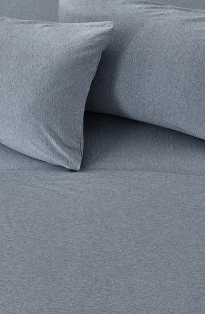 Woven & Weft Jersey Knit Sheet Set In Sky Blue