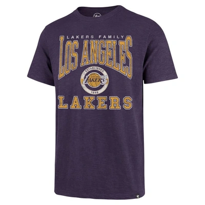 Shop 47 ' Purple Los Angeles Lakers All Out Scrum T-shirt