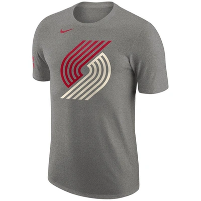Shop Nike Charcoal Portland Trail Blazers 2023/24 City Edition Essential Warmup T-shirt