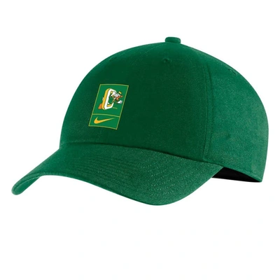 Shop Nike Green Oregon Ducks Throwback Heritage86 Adjustable Hat